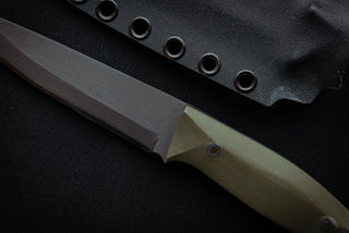 Nigara Hamono SG2 Hunting Knife 120mm - The Cook's Edge