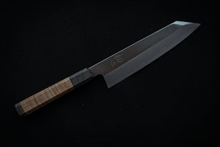Shirasagi Kiritsuke Gyuto 210mm w/Maple Handle - The Cook's Edge