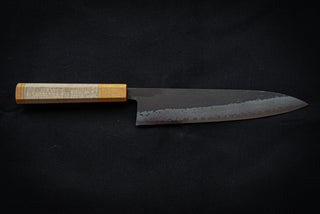 Shinkiro AS Damascus Gyuto 210mm w/Maple Handle - The Cook's Edge