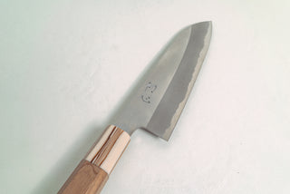 Hatsukokoro Shirahama White #2 Santoku 180mm - The Cook's Edge