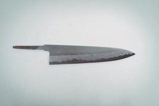 Yoshikazu Tanaka White #1 Damascus Gyuto 240mm (Blade Only) - The Cook's Edge