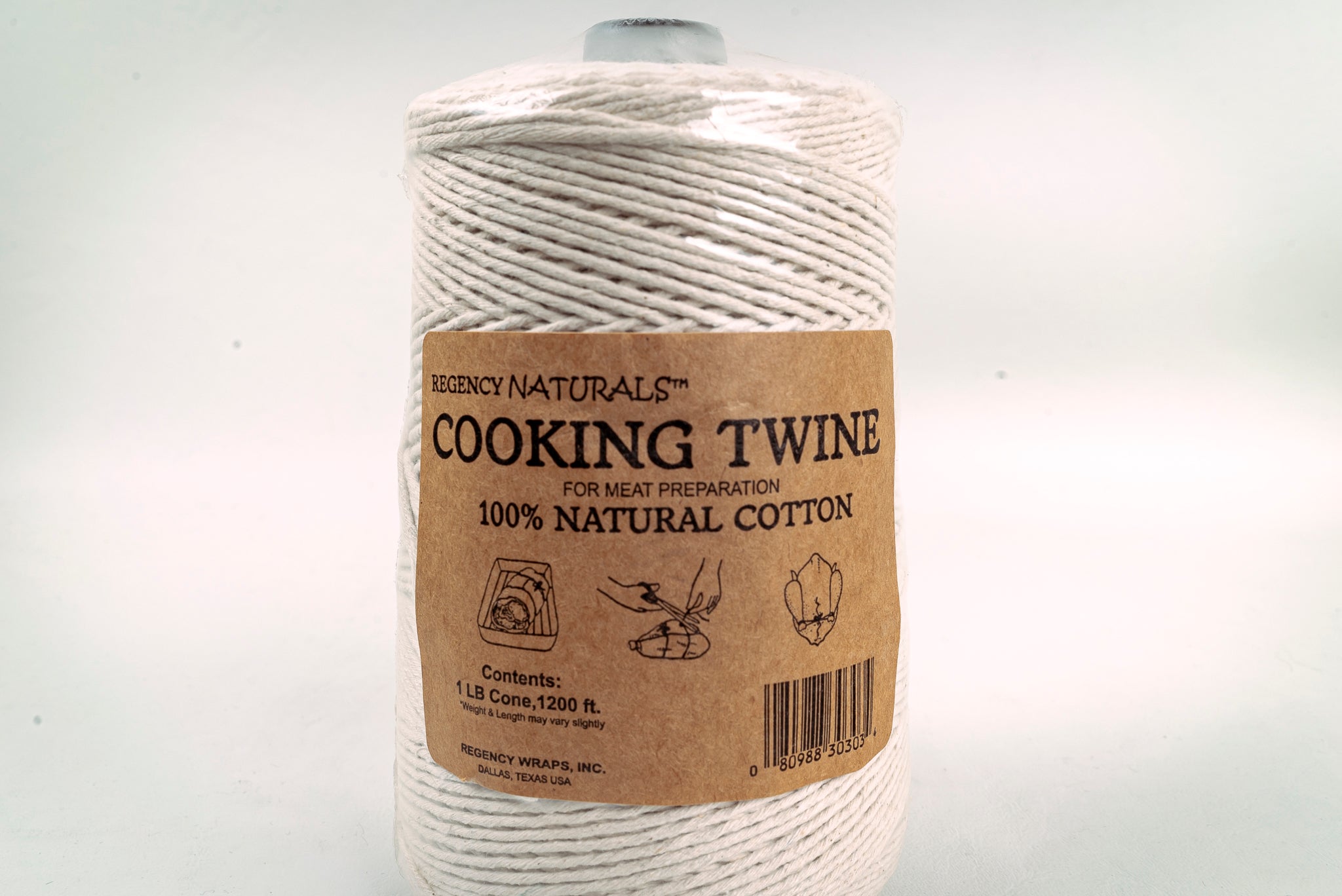 Regency Wraps Cotton Butchers Cooking Twine For Meat Trussing